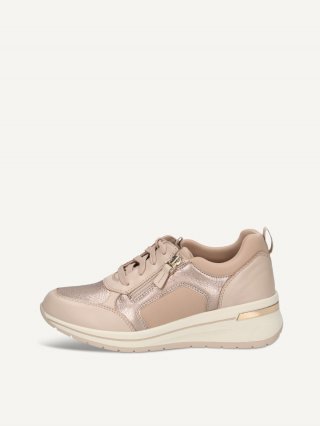 Caprice Sneaker - Beiger Kammleder Caprice Sneaker - Beiger Kammleder