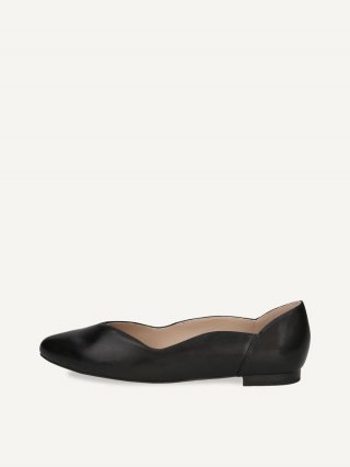 Caprice Pumps - Schwarzes Nappaleder Caprice Pumps - Schwarzes Nappaleder