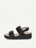 Caprice Sandale - Schwarzes Nappa Caprice Sandale - Schwarzes Nappa