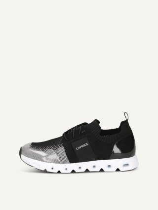 Caprice Sneaker - Schwarzer Kamm Caprice Sneaker - Schwarzer Kamm