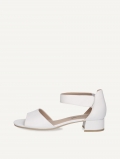 Caprice Sandalette - Weißes Nappaleder Caprice Sandalette - Weißes Nappaleder