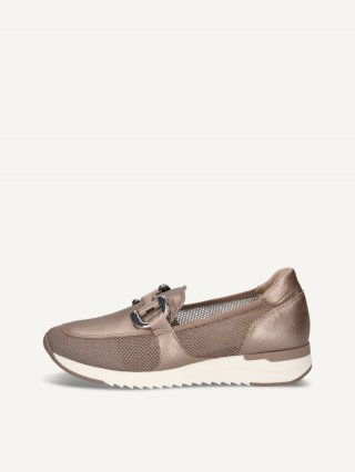 Caprice Slipper - Bronzefarbenes Kammleder Caprice Slipper - Bronzefarbenes Kammleder