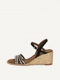 Caprice Sandalette - Schwarz/Gold Caprice Sandalette - Schwarz/Gold